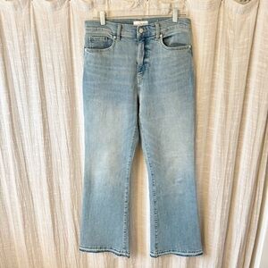 LOFT relaxed flare jeans size 6